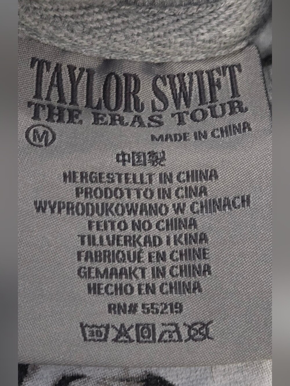 Gray Graphic Crewneck Sweatshirt - The Eras Tour - Picture 2 of 7